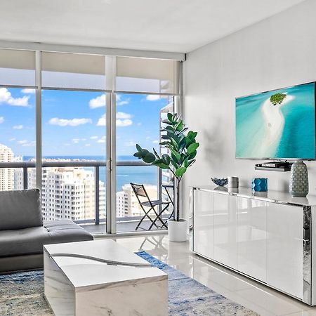 *Iconic W Icon Condo/ Pool&Waterviews*Freespa* Miami Exteriör bild