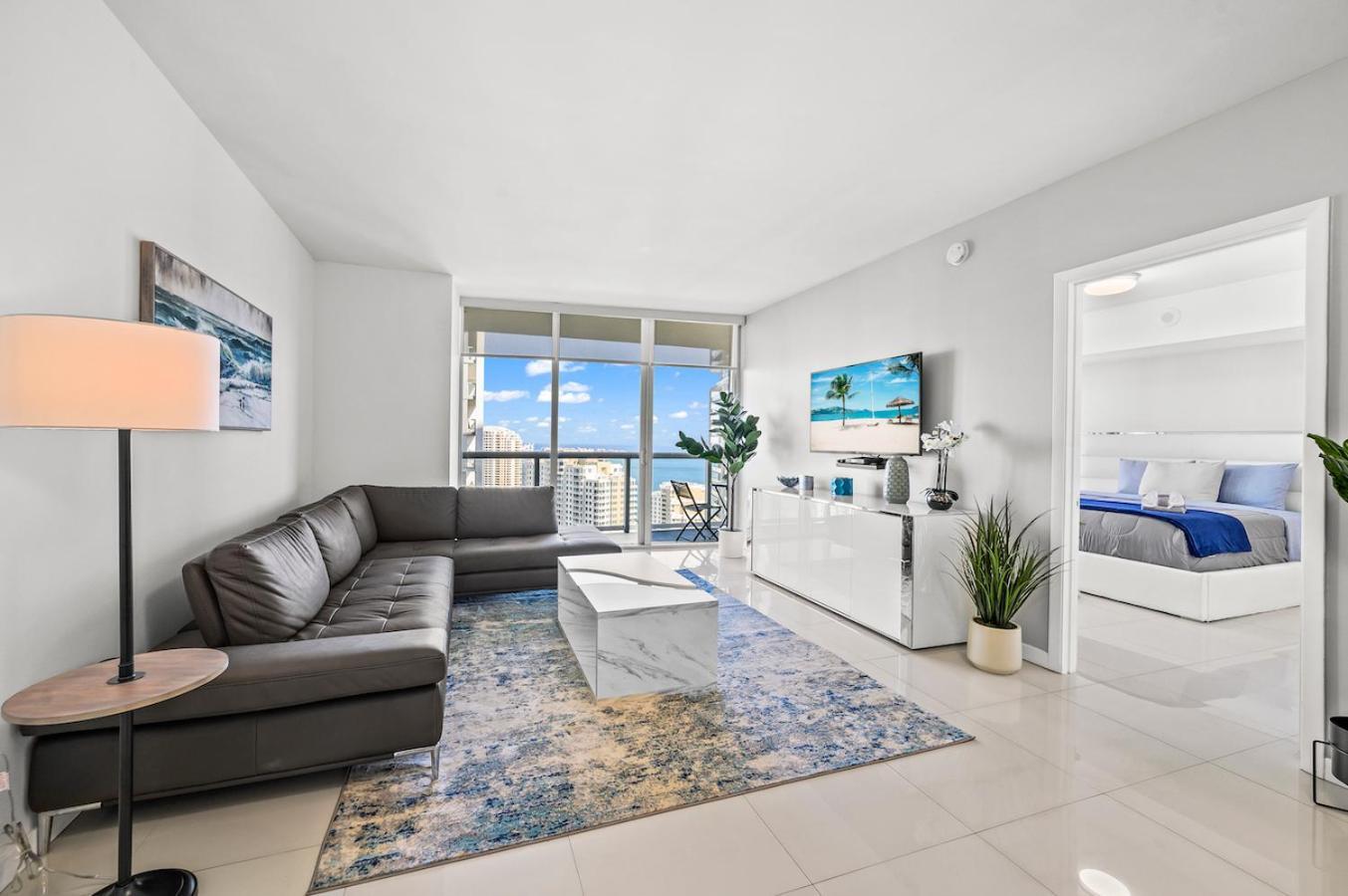 *Iconic W Icon Condo/ Pool&Waterviews*Freespa* Miami Exteriör bild
