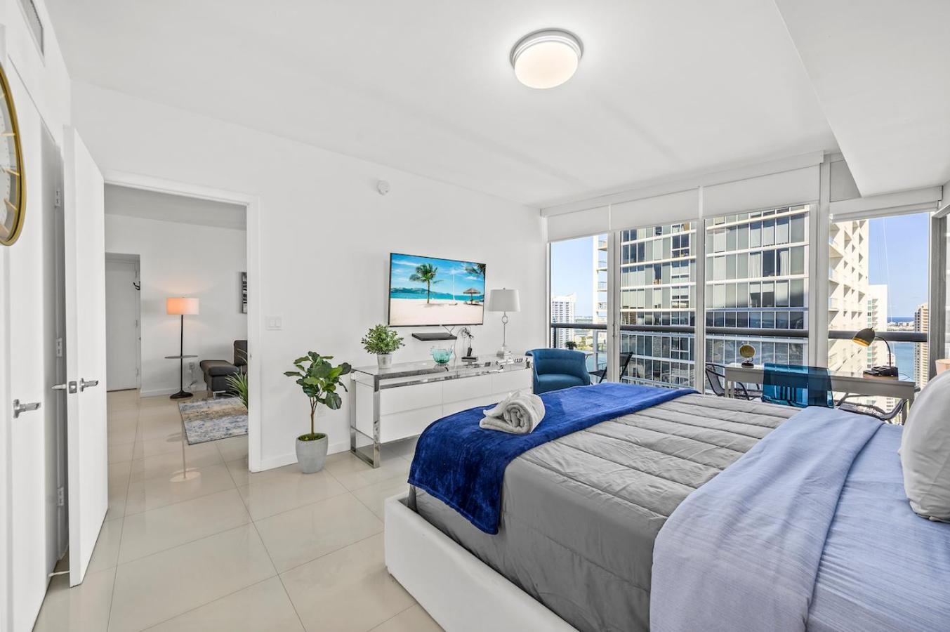*Iconic W Icon Condo/ Pool&Waterviews*Freespa* Miami Exteriör bild